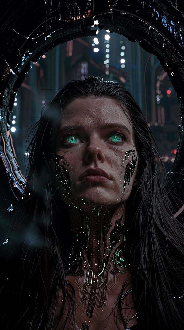 AI-generated image analyzed by PromptLens