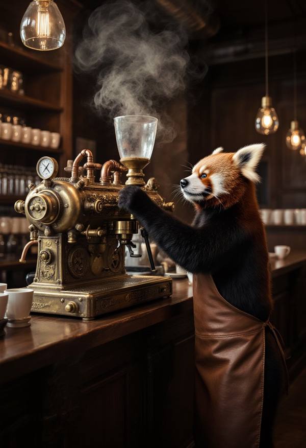 AI-generated image analyzed by PromptLens