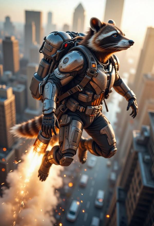 AI-generated image analyzed by PromptLens