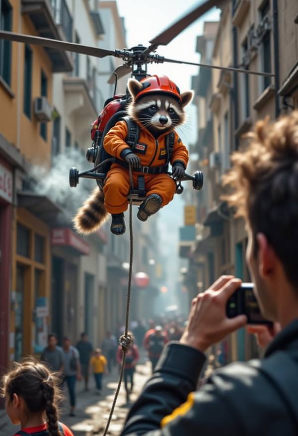 AI-generated image analyzed by PromptLens