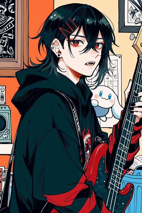 AI-generated image analyzed by PromptLens