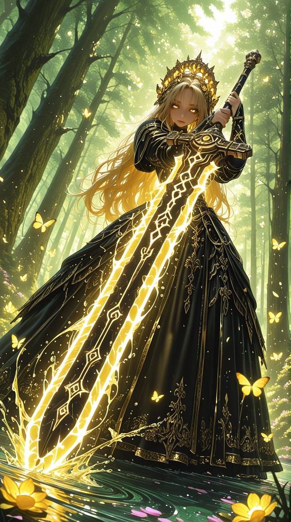 AI-generated image analyzed by PromptLens