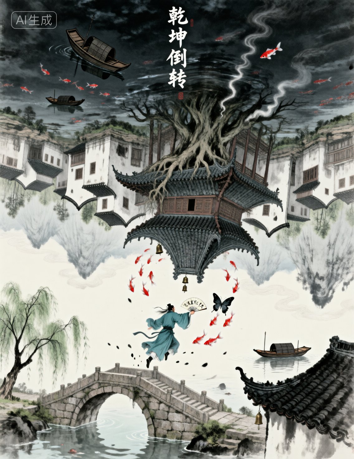 AI-generated image analyzed by PromptLens