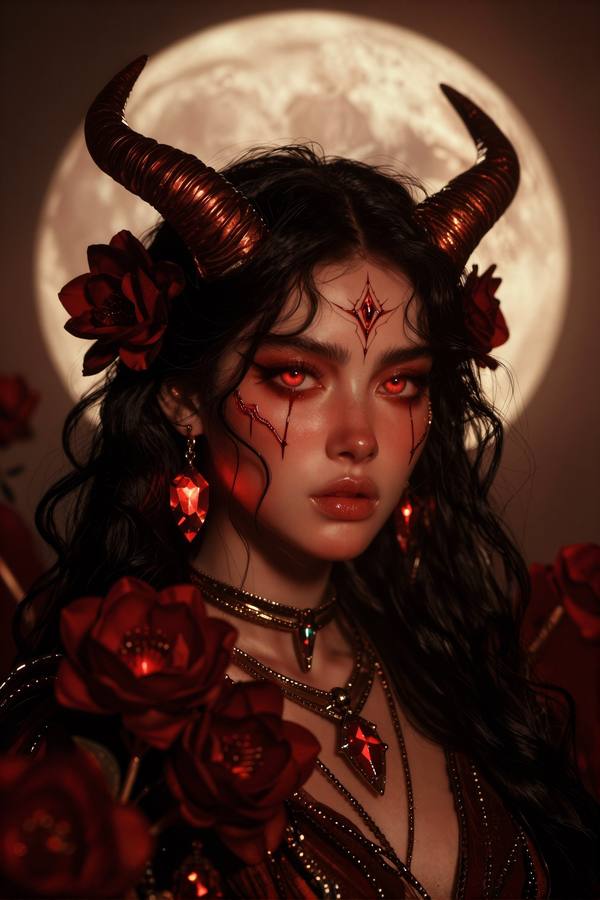 AI-generated image analyzed by PromptLens