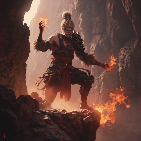 AI-generated image analyzed by PromptLens