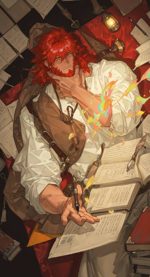 AI-generated image analyzed by PromptLens