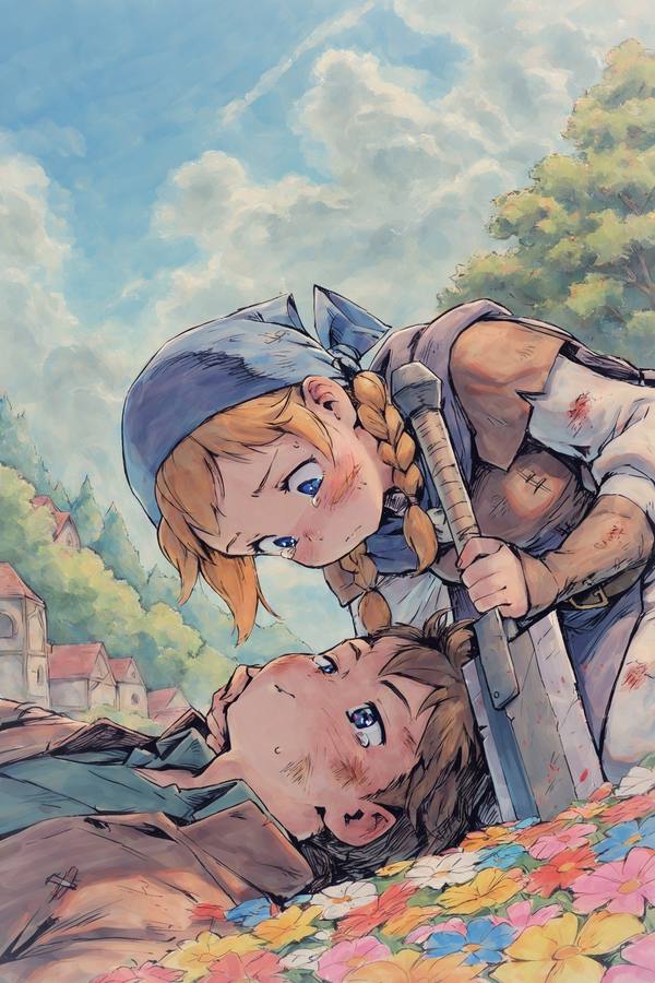 AI-generated image analyzed by PromptLens