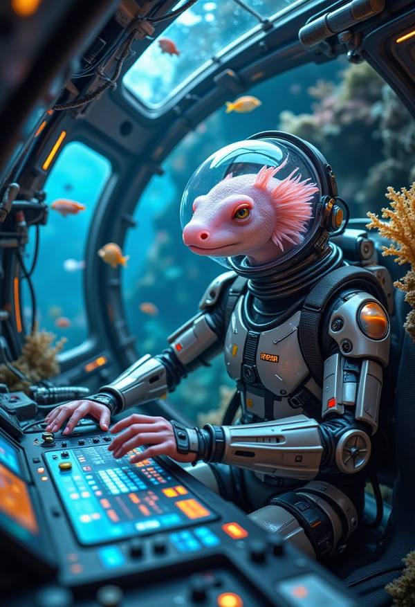 AI-generated image analyzed by PromptLens