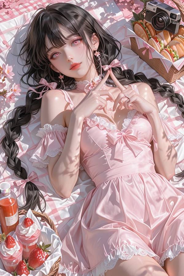 AI-generated image analyzed by PromptLens