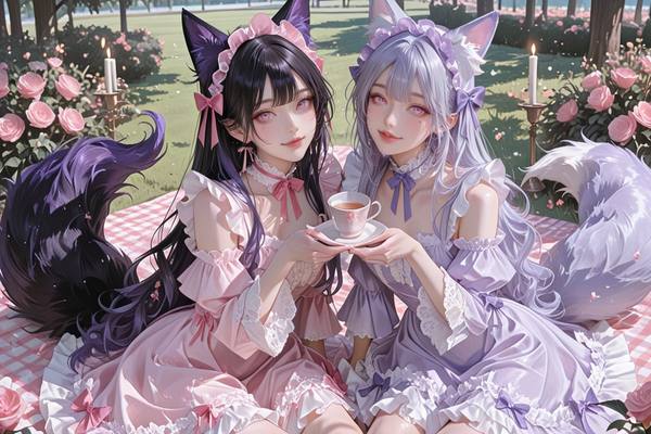 AI-generated image analyzed by PromptLens