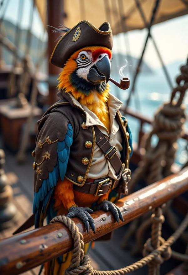 AI-generated image analyzed by PromptLens