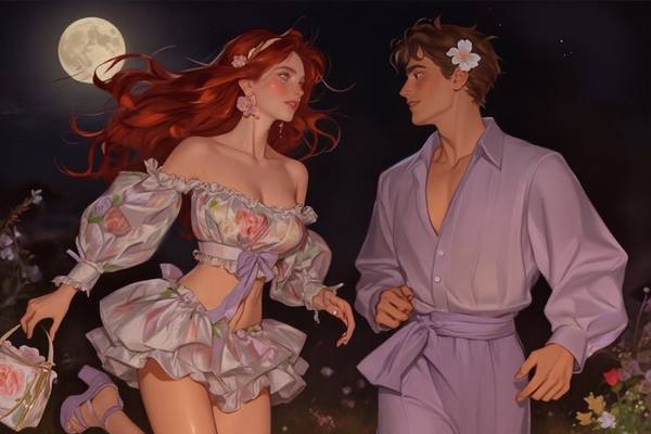 AI-generated image analyzed by PromptLens