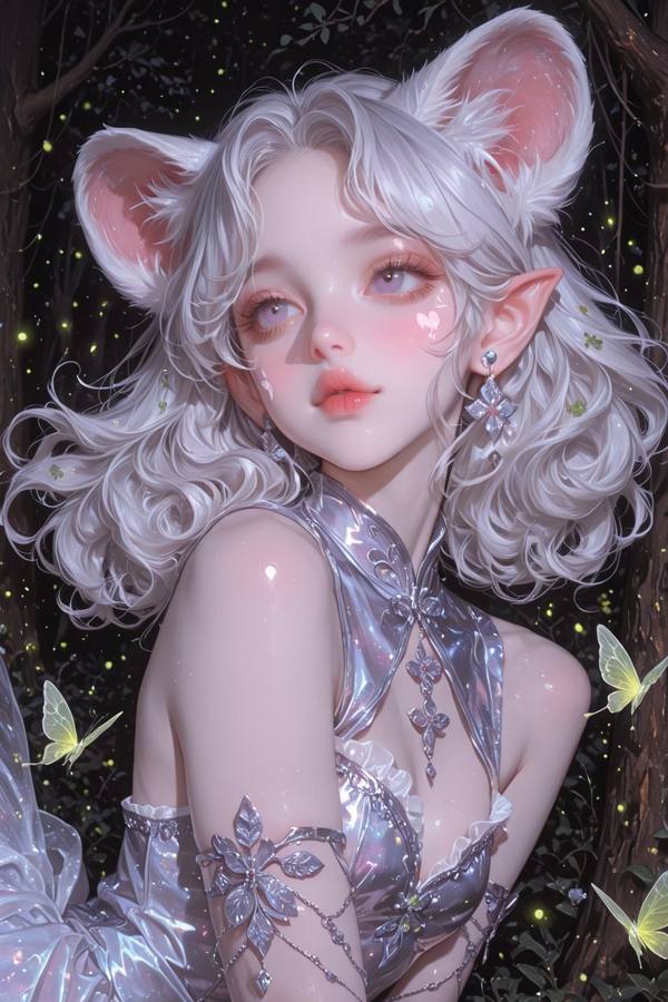 AI-generated image analyzed by PromptLens