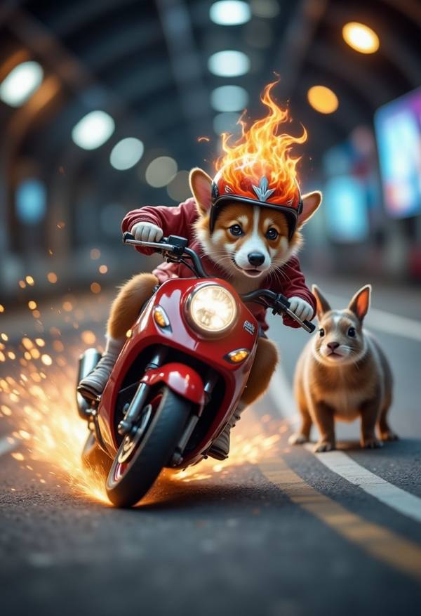 AI-generated image analyzed by PromptLens