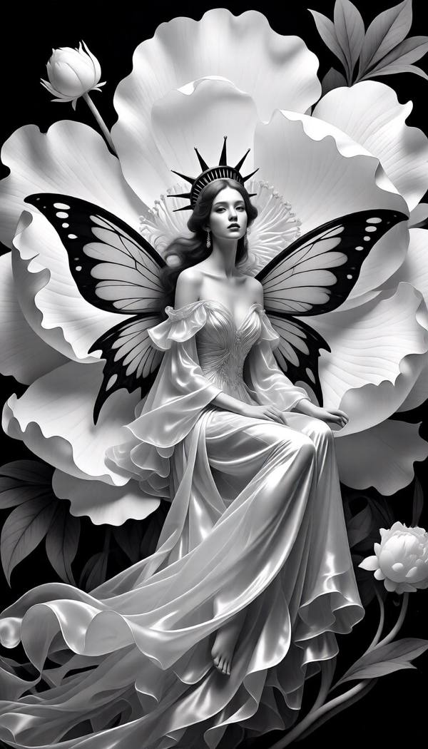 AI-generated image analyzed by PromptLens