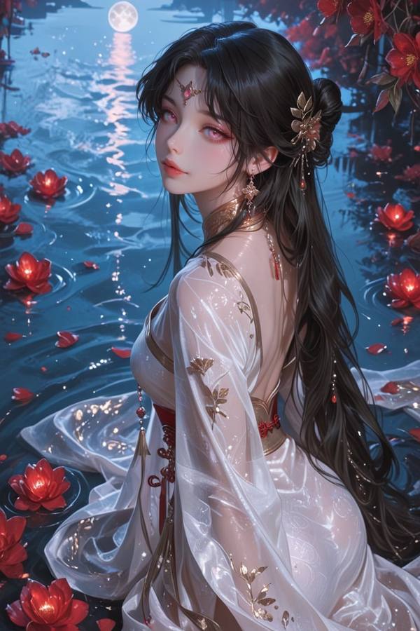 AI-generated image analyzed by PromptLens