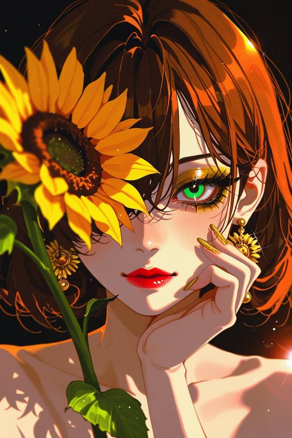 AI-generated image analyzed by PromptLens