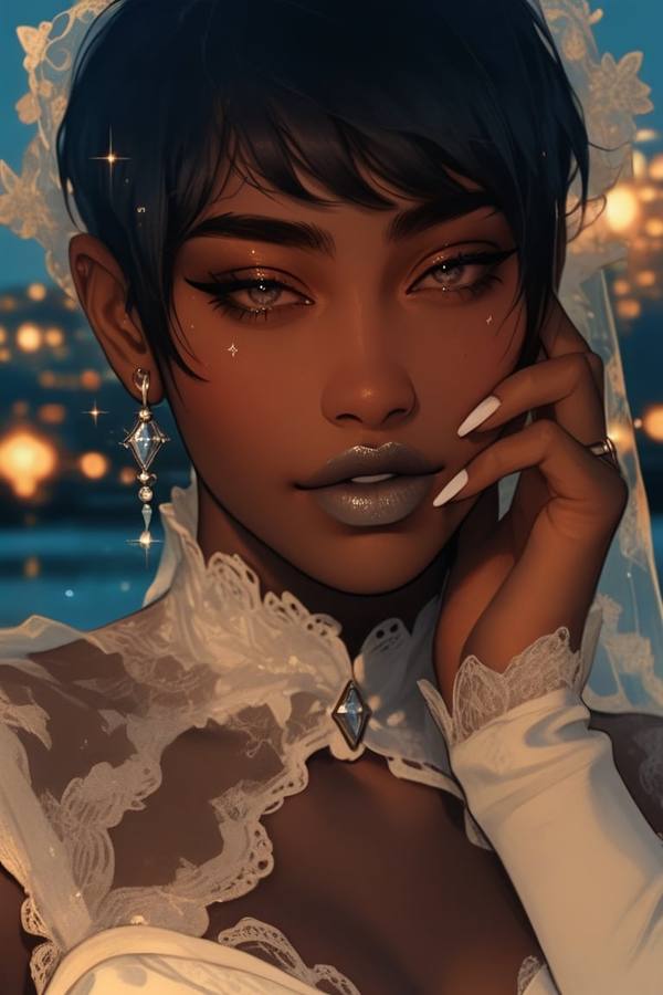 AI-generated image analyzed by PromptLens