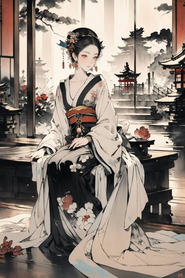 AI-generated image analyzed by PromptLens