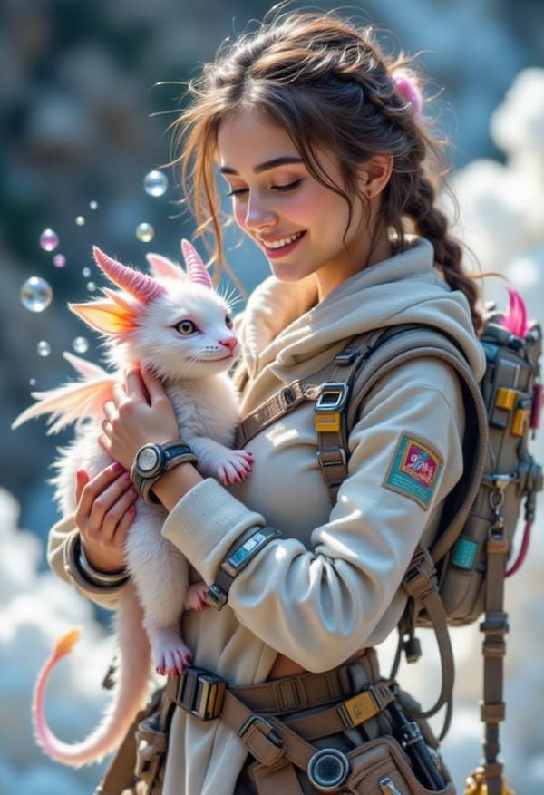 AI-generated image analyzed by PromptLens