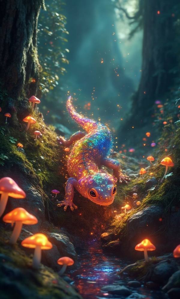 AI-generated image analyzed by PromptLens