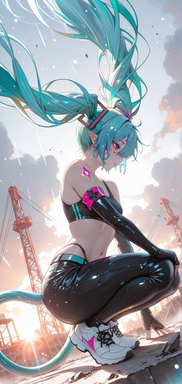 AI-generated image analyzed by PromptLens