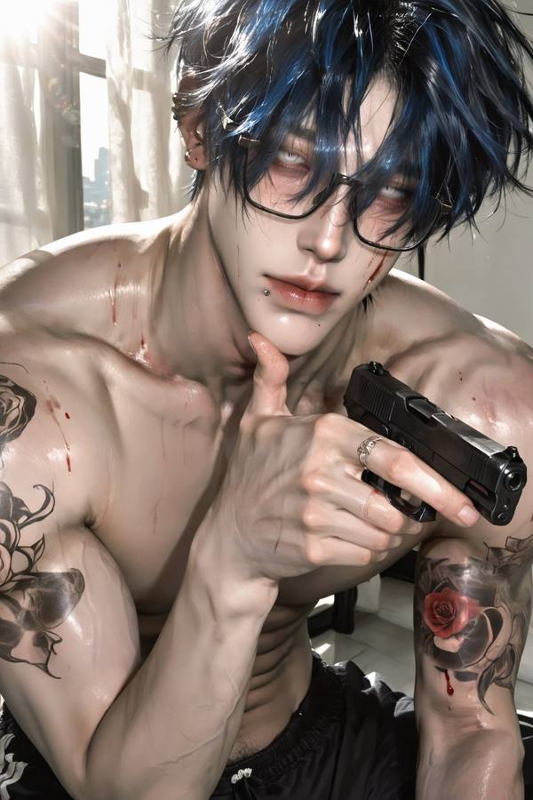 AI-generated image analyzed by PromptLens