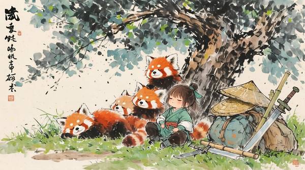 AI-generated image analyzed by PromptLens