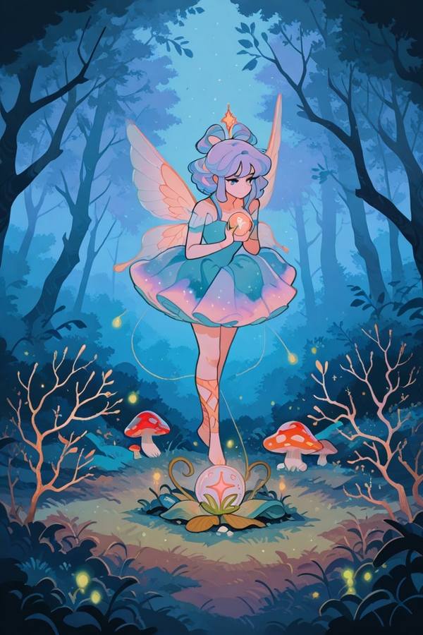 AI-generated image analyzed by PromptLens