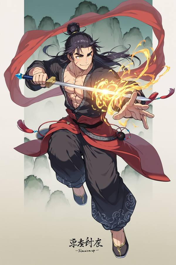 AI-generated image analyzed by PromptLens