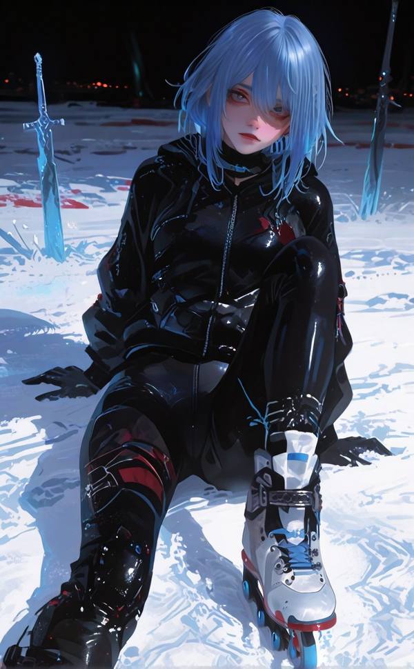 AI-generated image analyzed by PromptLens