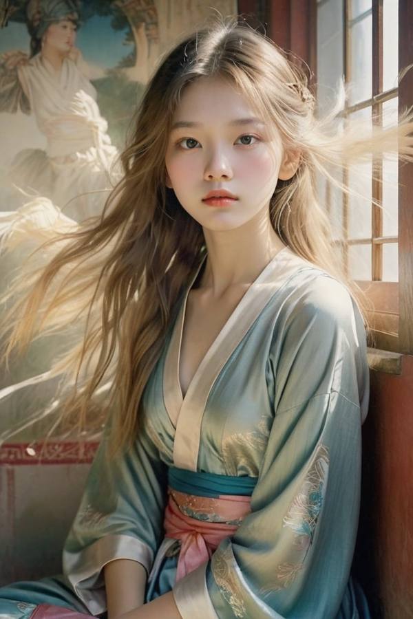 AI-generated image analyzed by PromptLens