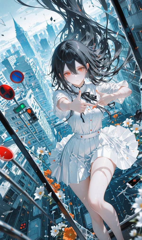 AI-generated image analyzed by PromptLens