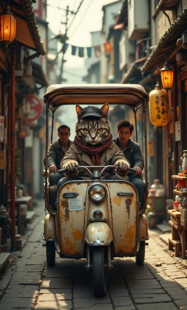 AI-generated image analyzed by PromptLens