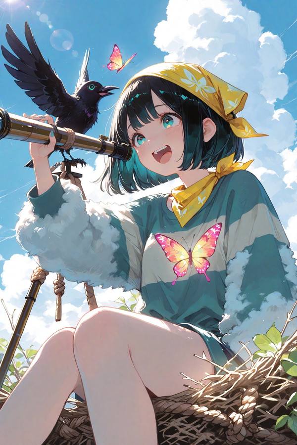 AI-generated image analyzed by PromptLens