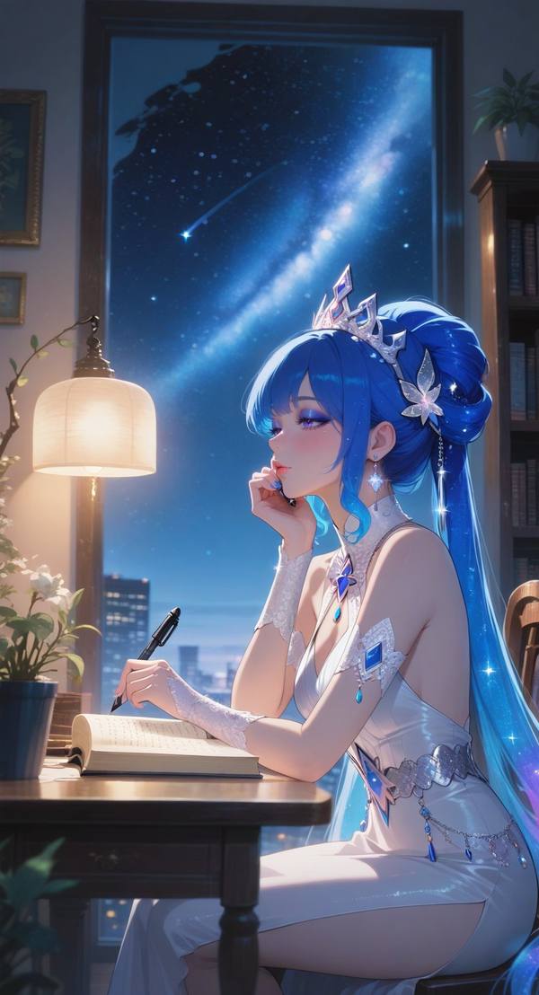 AI-generated image analyzed by PromptLens