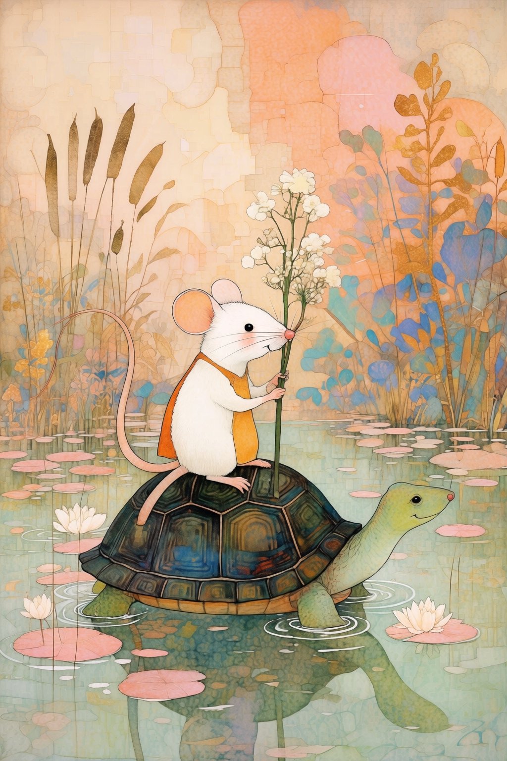 AI-generated image analyzed by PromptLens