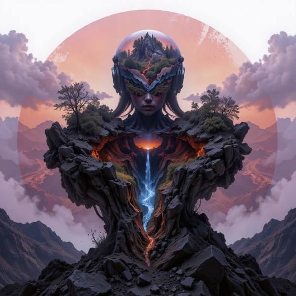 AI-generated image analyzed by PromptLens