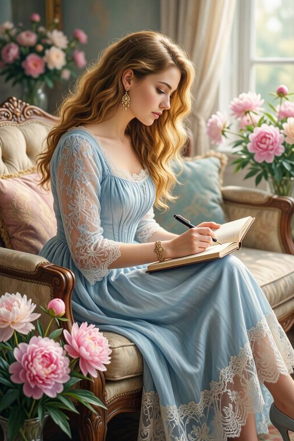 AI-generated image analyzed by PromptLens