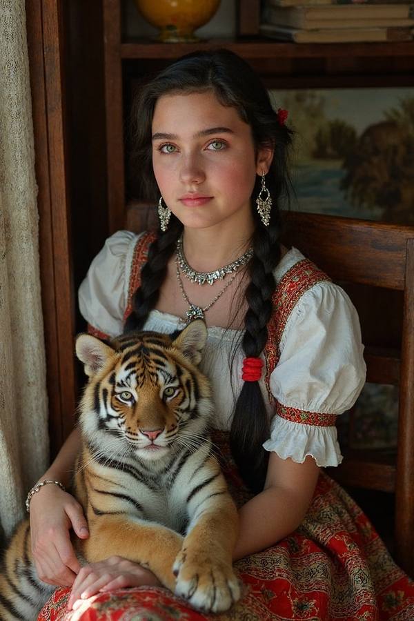 AI-generated image analyzed by PromptLens