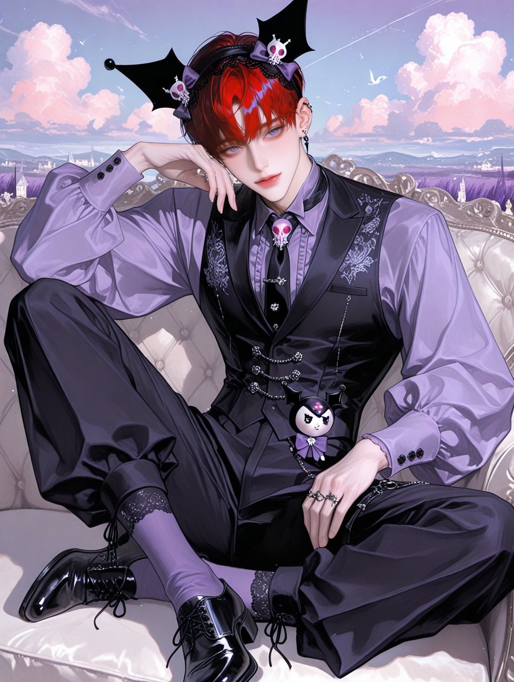 AI-generated image analyzed by PromptLens