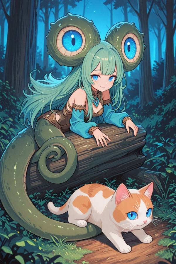 AI-generated image analyzed by PromptLens