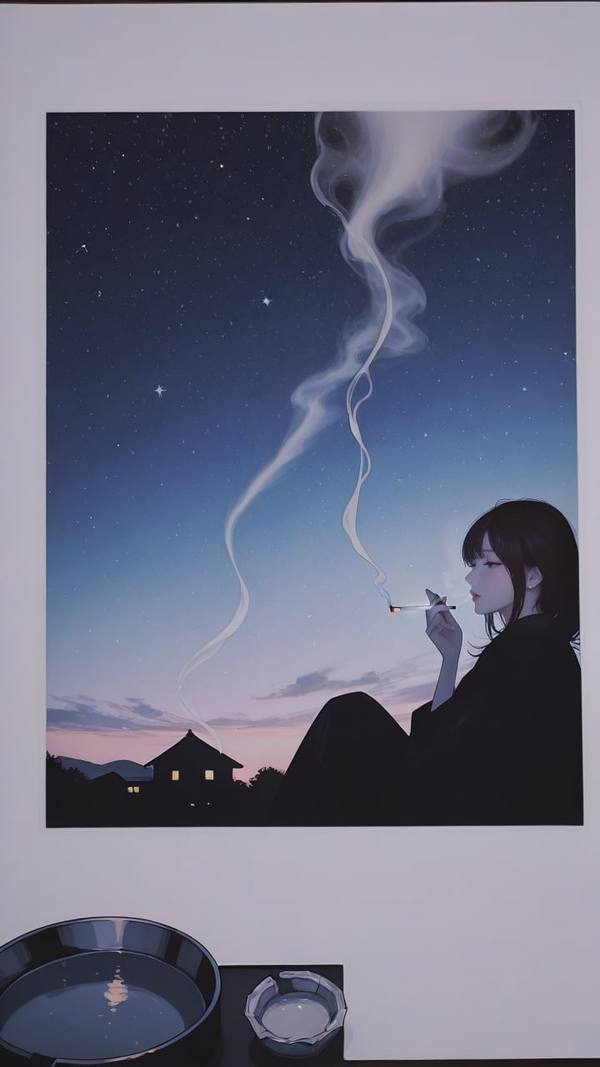 AI-generated image analyzed by PromptLens