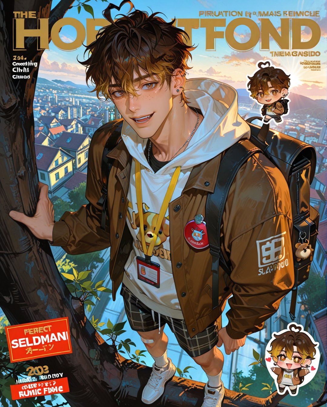 AI-generated image analyzed by PromptLens