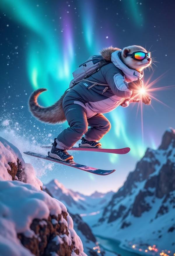 AI-generated image analyzed by PromptLens