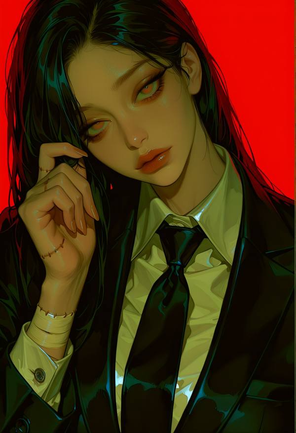 AI-generated image analyzed by PromptLens