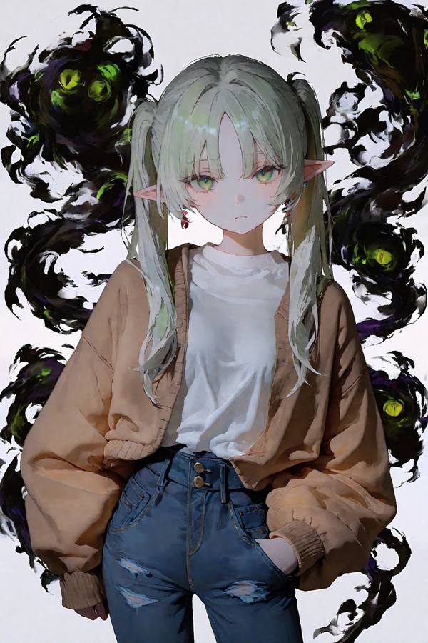 AI-generated image analyzed by PromptLens