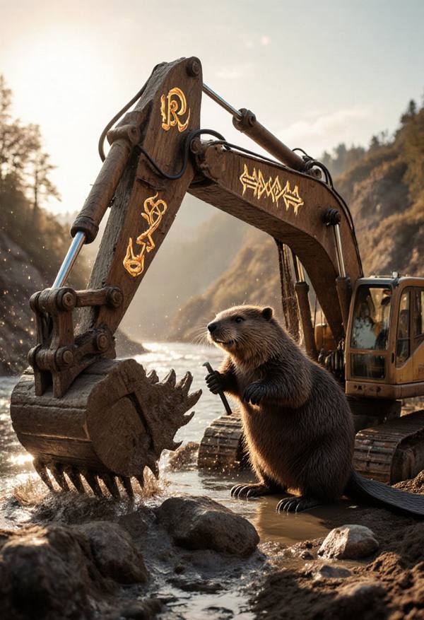 AI-generated image analyzed by PromptLens