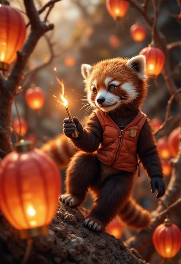 AI-generated image analyzed by PromptLens