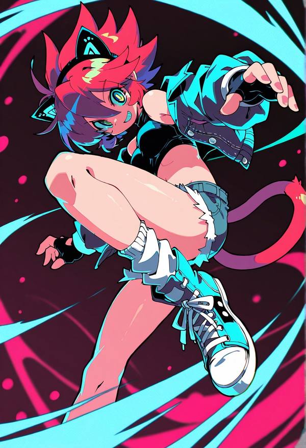 AI-generated image analyzed by PromptLens